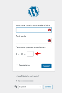 captcha tradicional