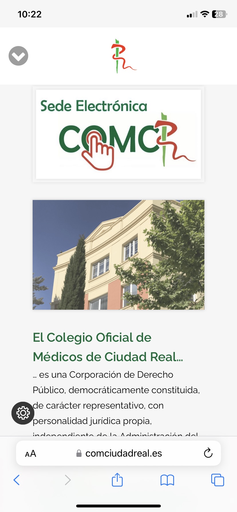 Inicio   Colegio de Médicos de Ciudad Real