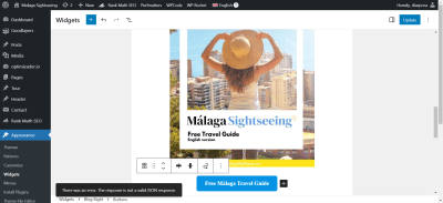 Widgets ‹ Malaga Sightseeing — WordPress 01 01 2025 02 05 AM