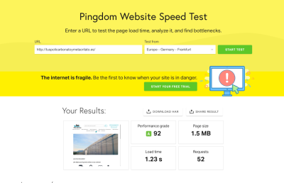 screenshot tools pingdom com 2024 12 20 13 25 27