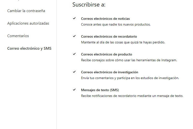 Editar Perfil PC notificaciones