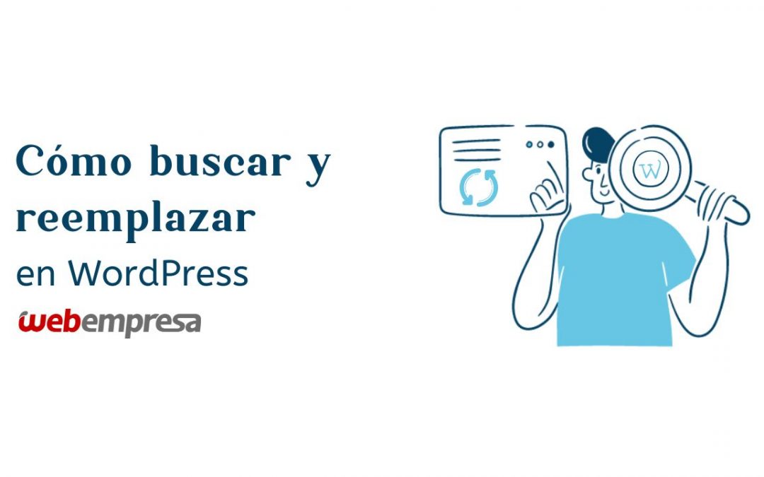 Cómo buscar y reemplazar en WordPress