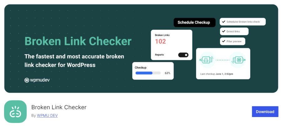 Plugin Broken Link Checker