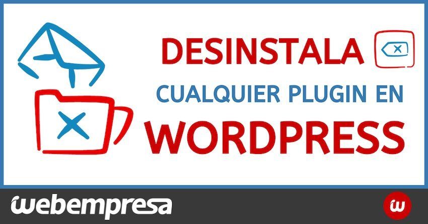 desinstalar plugin wordpress