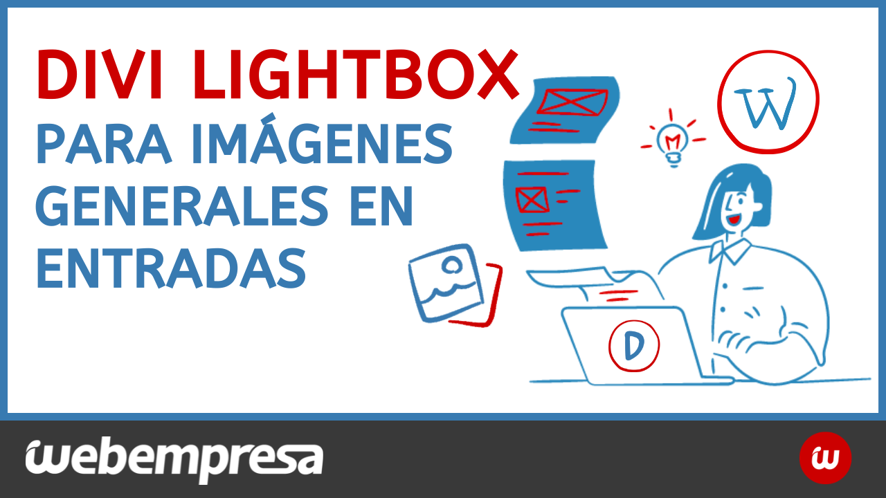 Divi Lightbox para imágenes generales en entradas