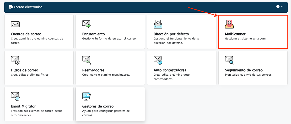 guia webempresa mailscanner