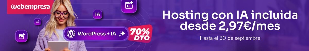 Promo hosting septiembre