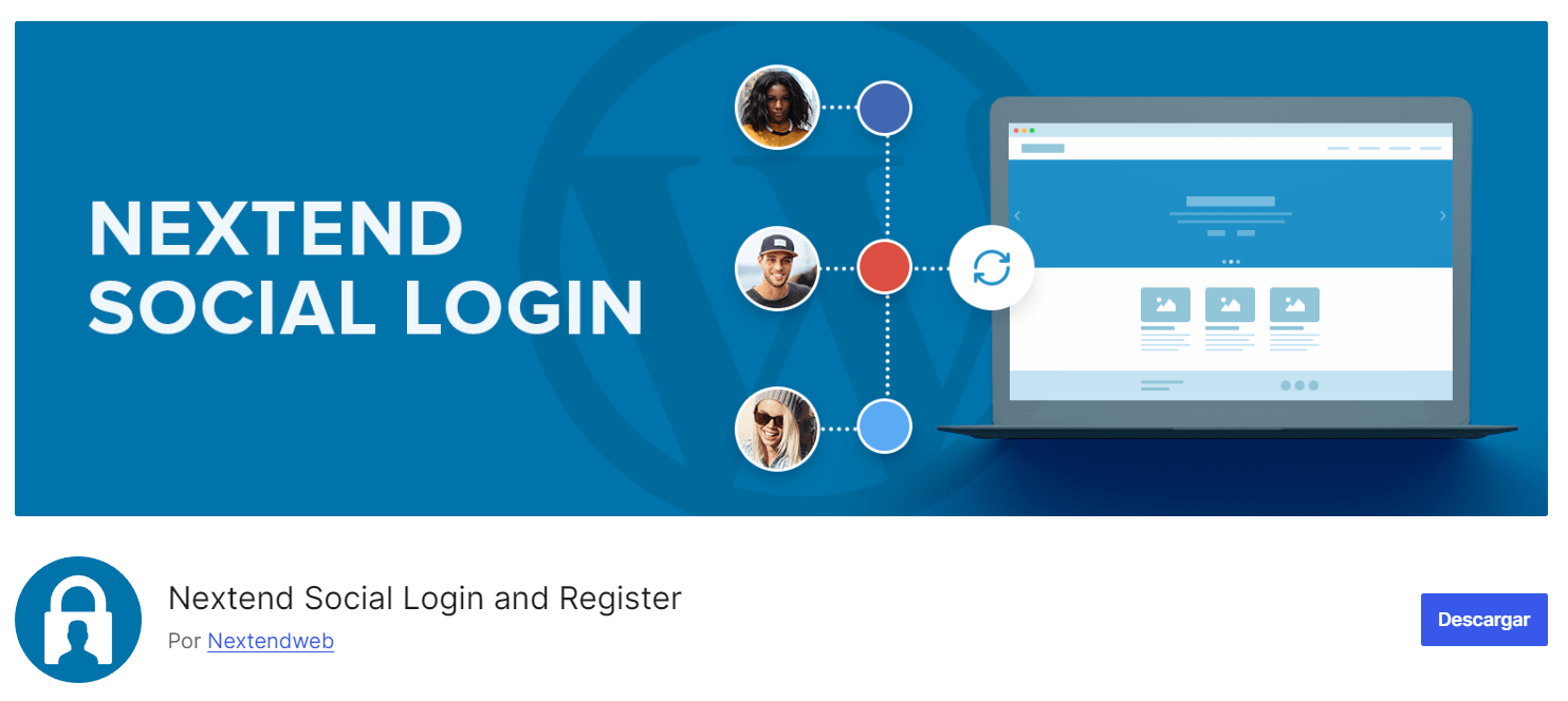 plugin Nextend Social Login