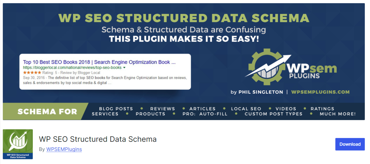 wp seo structure data