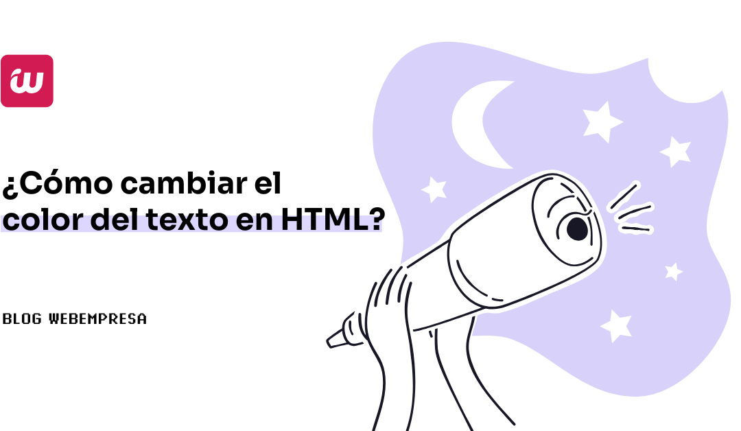 ¿Cómo cambiar el color del texto en HTML?