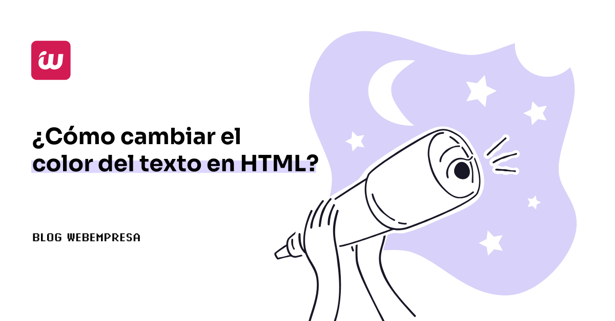 ¿Cómo cambiar el color del texto en HTML?