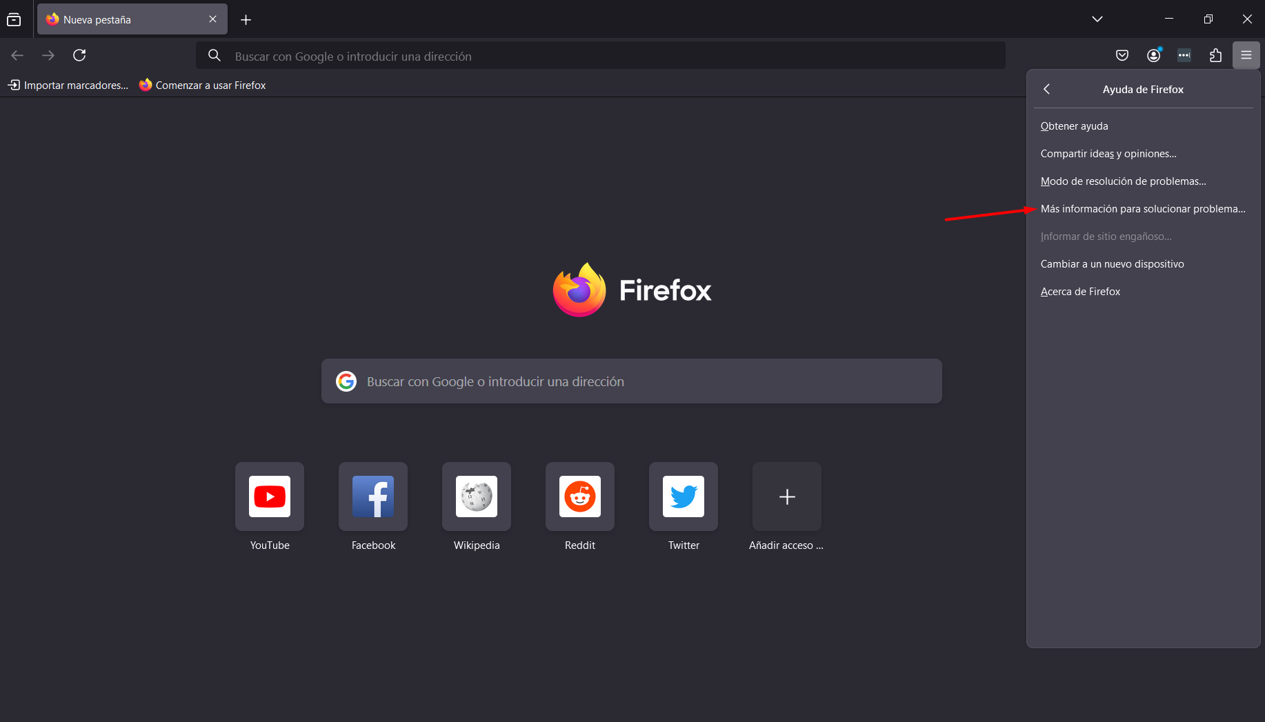 firefox ayuda