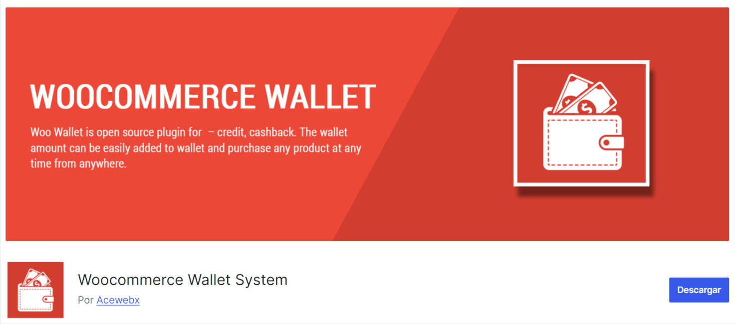 Woocommerce wallet system