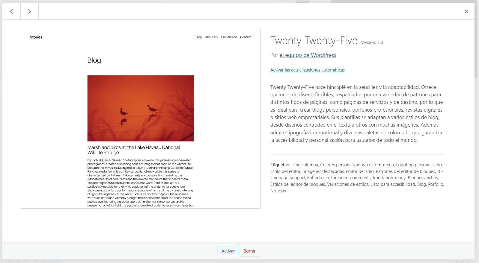 tema twenty twent-five