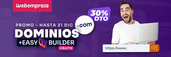 Dominios .xom promo diciembre