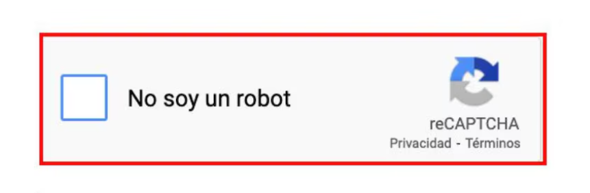 captcha no soy un robot