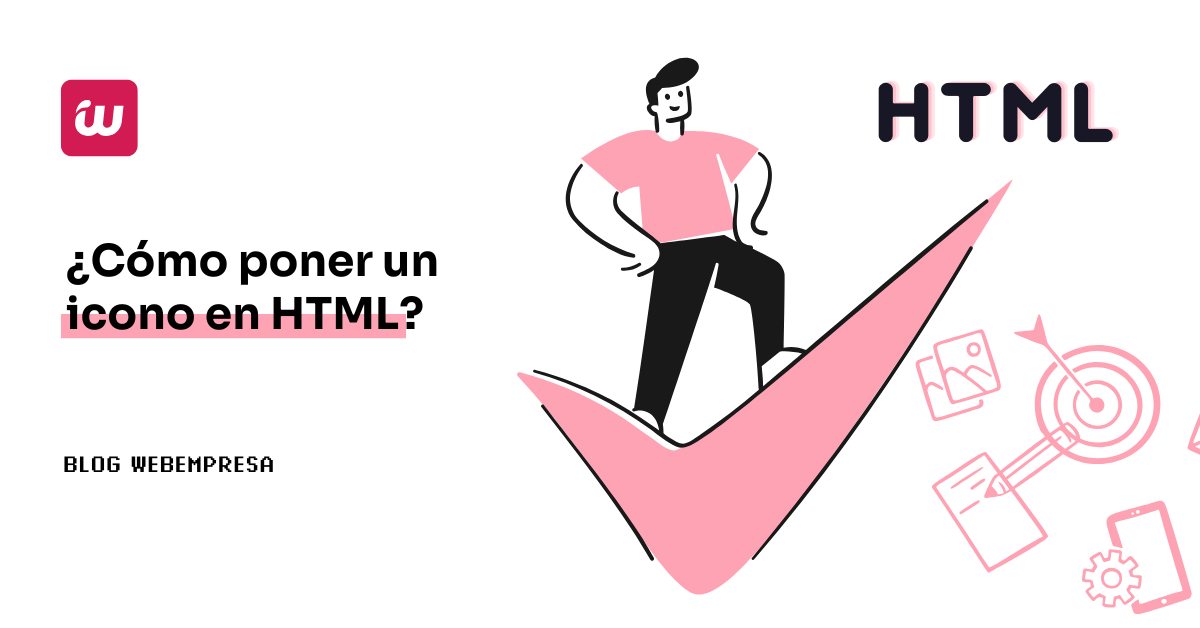 ¿Cómo poner un icono en HTML?