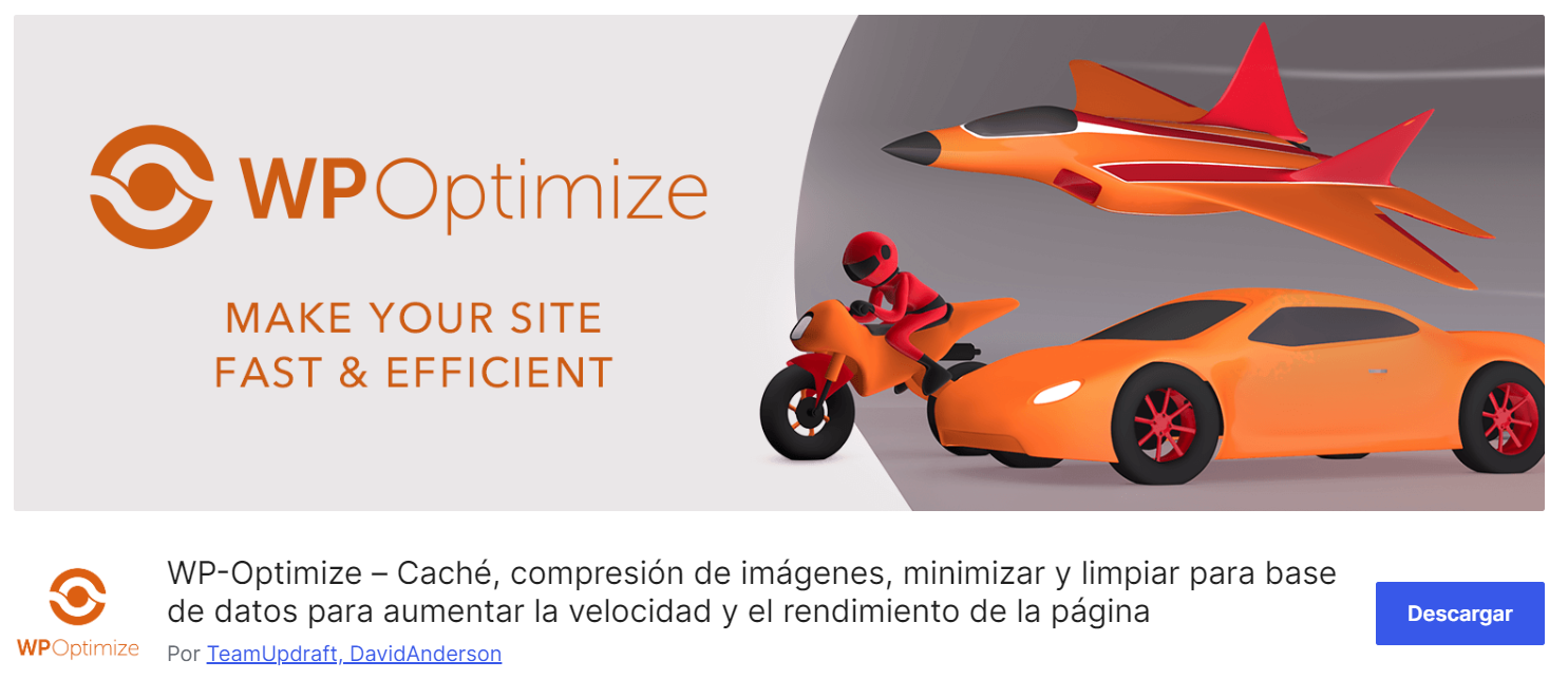 Plugin WP Optimize