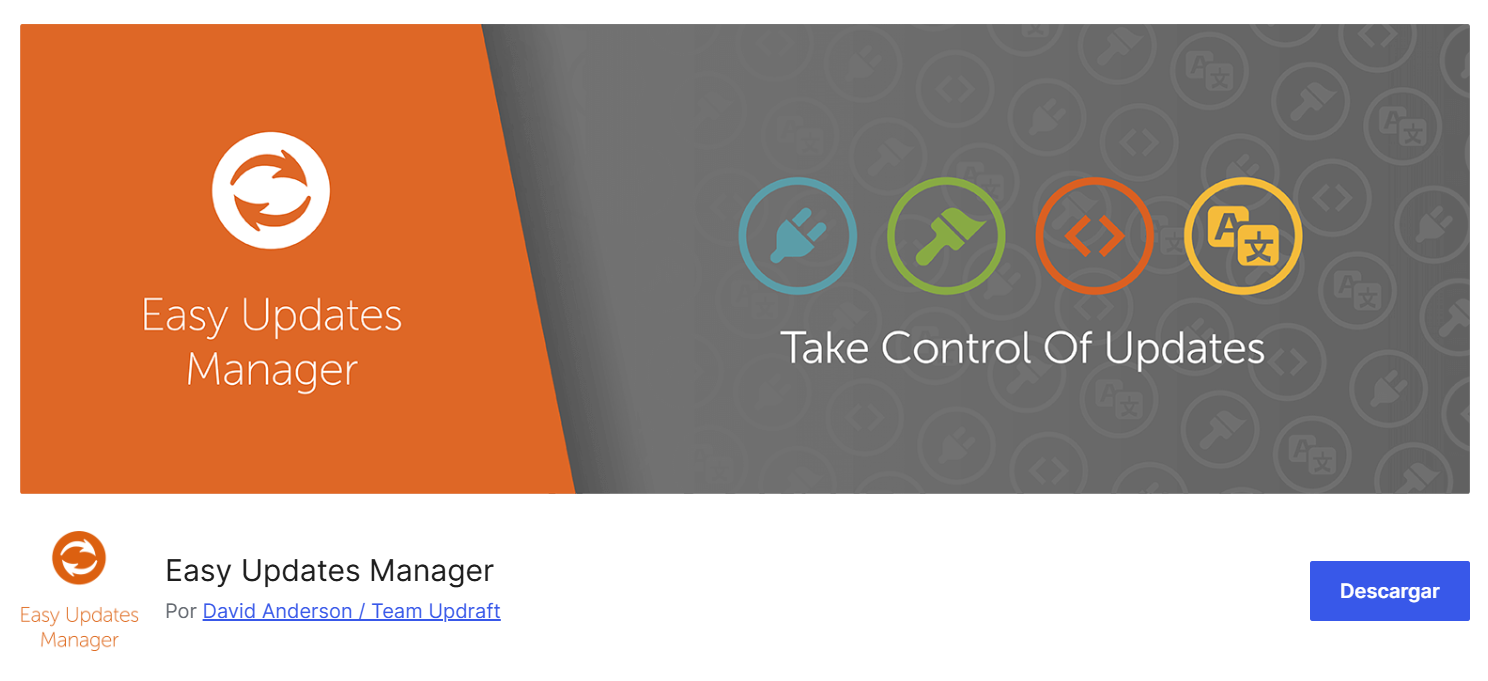 Plugin Easy Updates Manager