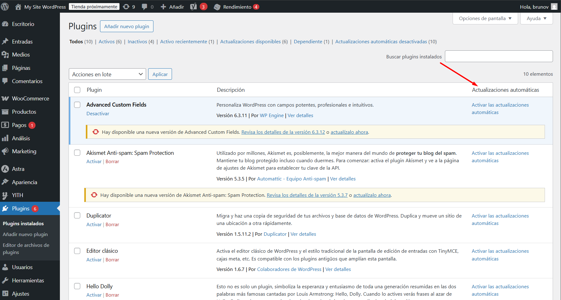 Localización del archivo wp-config.php en WordPress